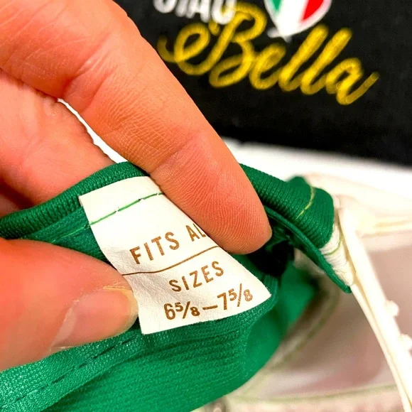 Ciao Bella Italia Woman’s Winter Beanie And Vintage Italia Adjustable Unisex Cap - Picture 6 of 6